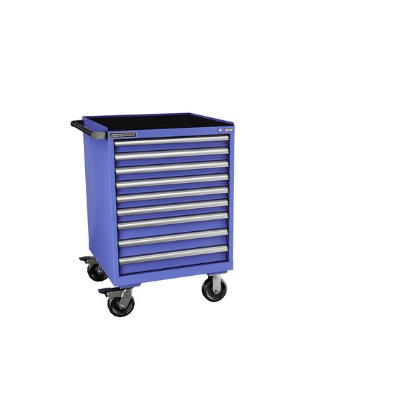 Champion Tool Storage Tool Cabinet, 9 Drawer, Blue, Steel, 28-1/4 in W x 28-1/2 in D x 43-1/4 in H, S15000901ILMB8S1RT-BB S15000901ILMB8S1RT-BB